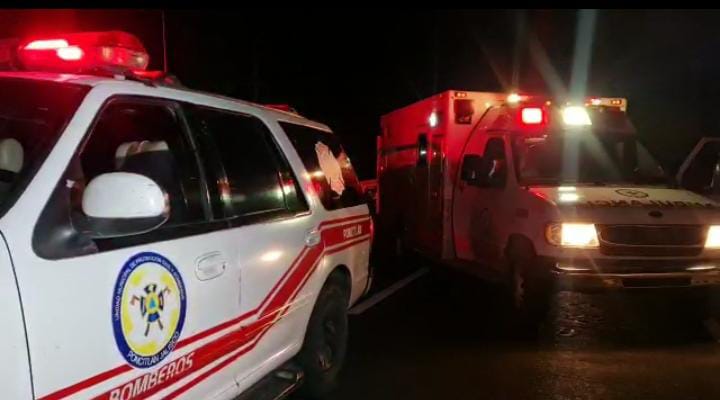 Dos accidentes se registraron durante la madrugada de este lunes. (Vicente Torres)