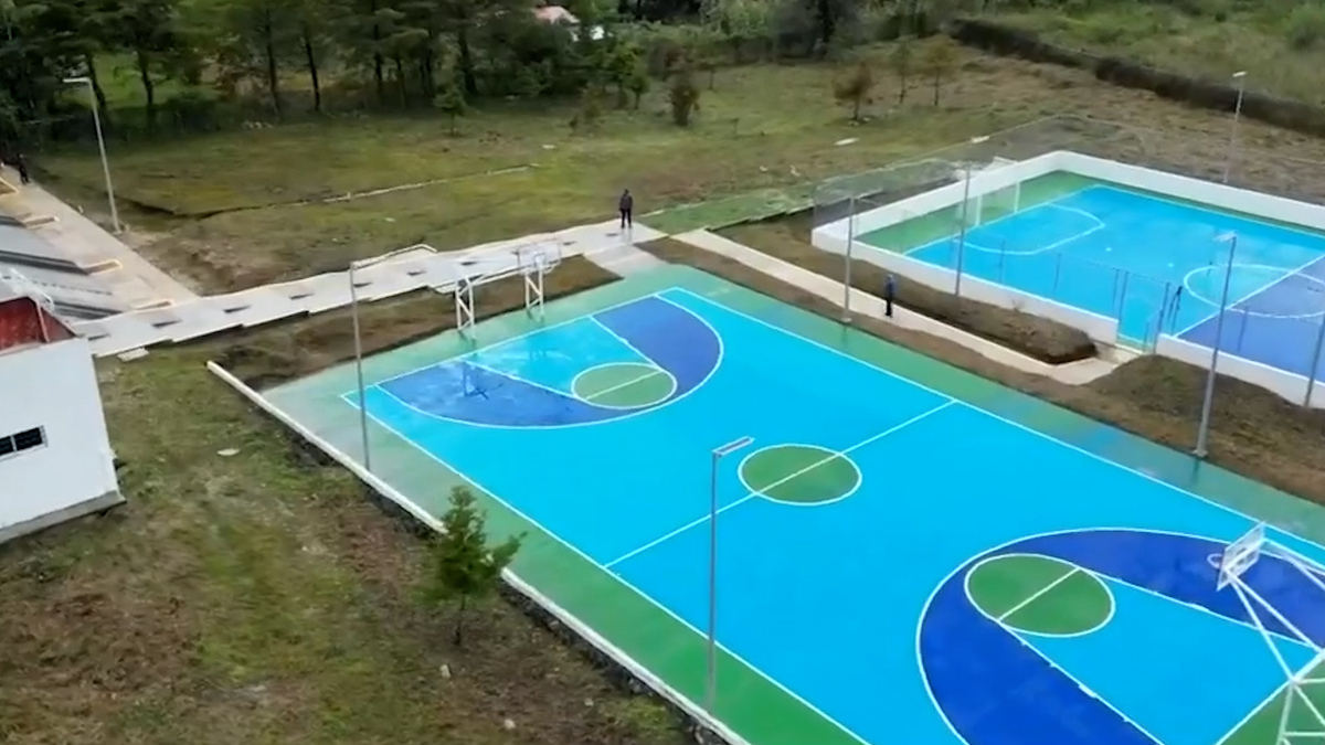 Rutilio Escandón inauguro la rehabilitación de unidad deportiva - Grupo ...