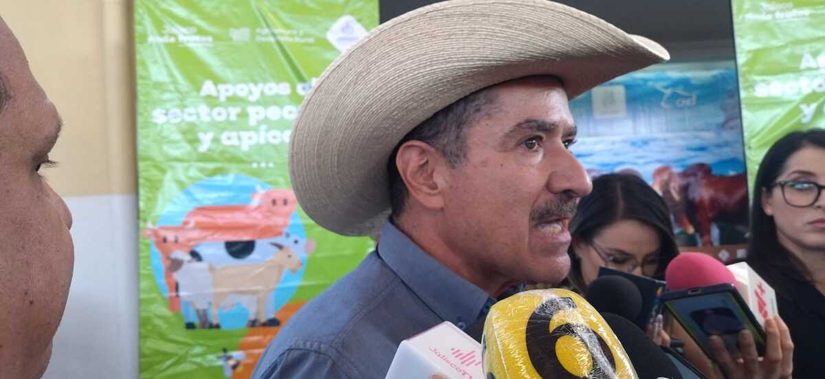 Adalberto Velazco Antillón, presidente de la Unión Ganadera de Jalisco (Diana Barajas)