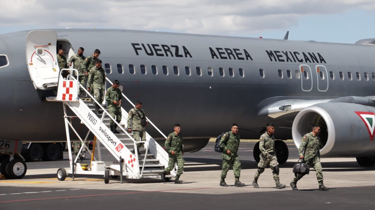 Arribo de Fuerzas Especiales del Ejército | Foto: Heliot Rizo