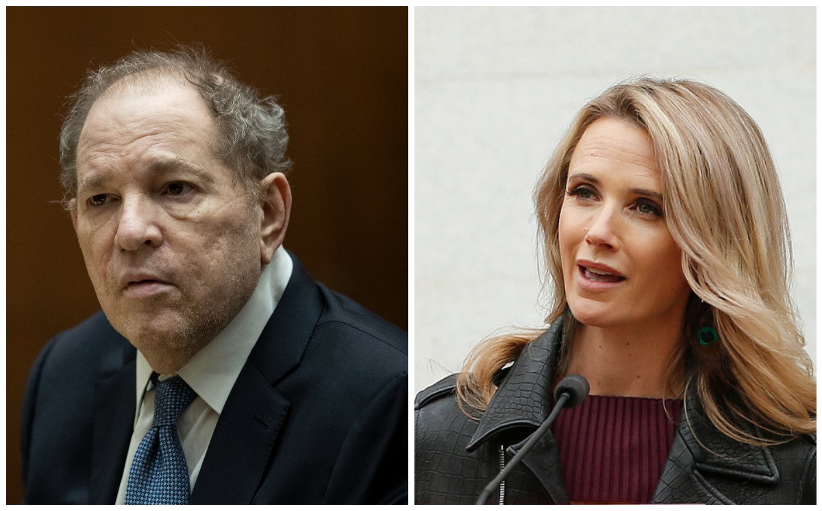 Esposa del gobernador de California acusa a Harvey Weinstein de agresión sexual (AP).