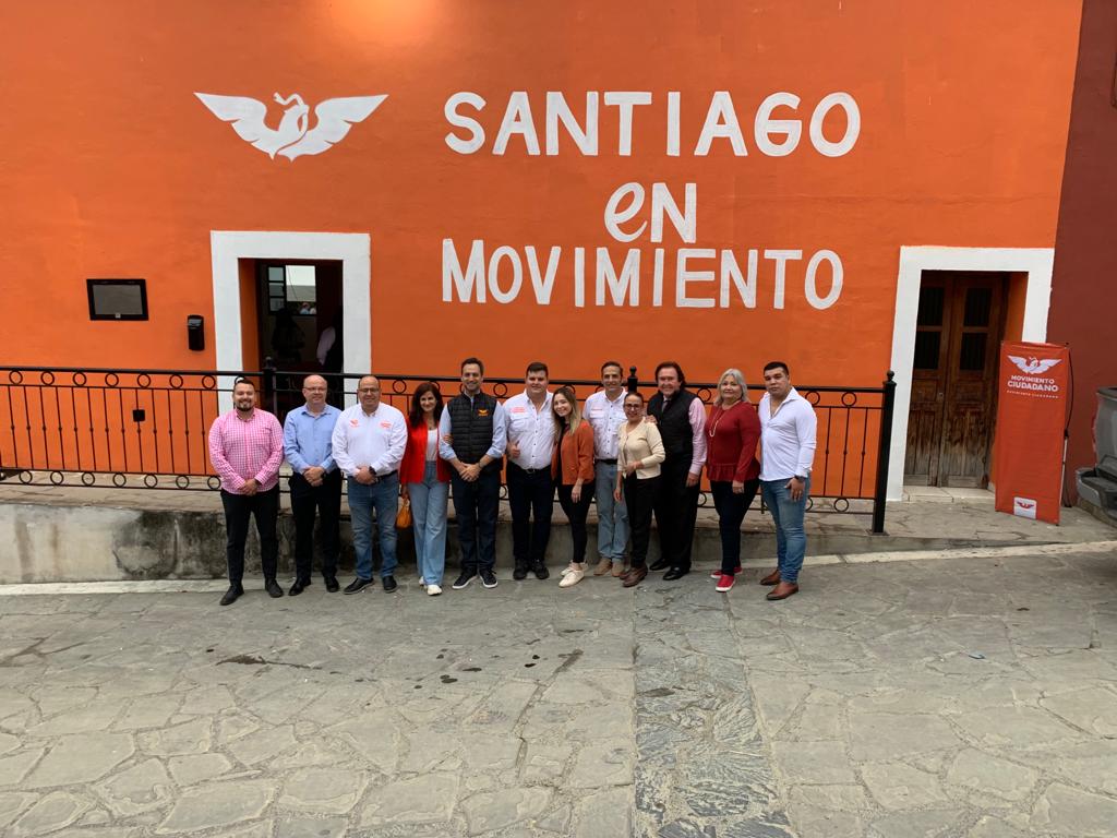 Estrena Movimiento Ciudadano nueva casa en Santiago, Nuevo León. Foto: Especial