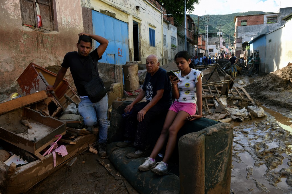 Las inundaciones en Venezuela han dejado al menos medio centenar de muertos. (AFP)