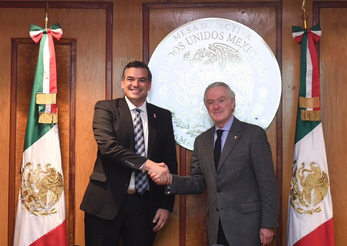 Mauro Guerra y Santiago Creel- Foto: Especial