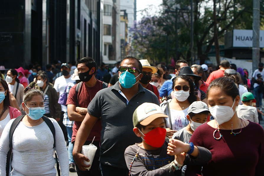 La pandemia de covid-19 en México se mantiene a la baja. | Ariana Pérez