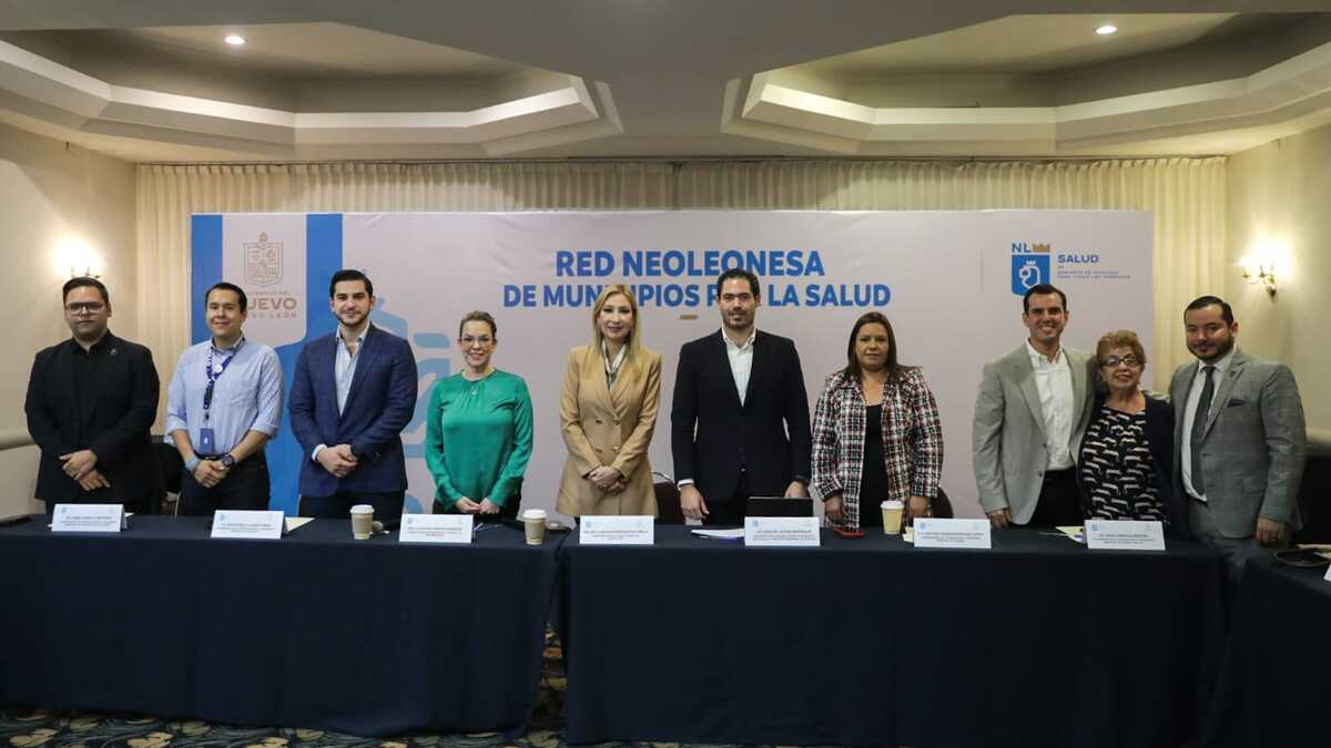 La Red Neoleonesa de Municipios por la Salud. Foto: Especial.