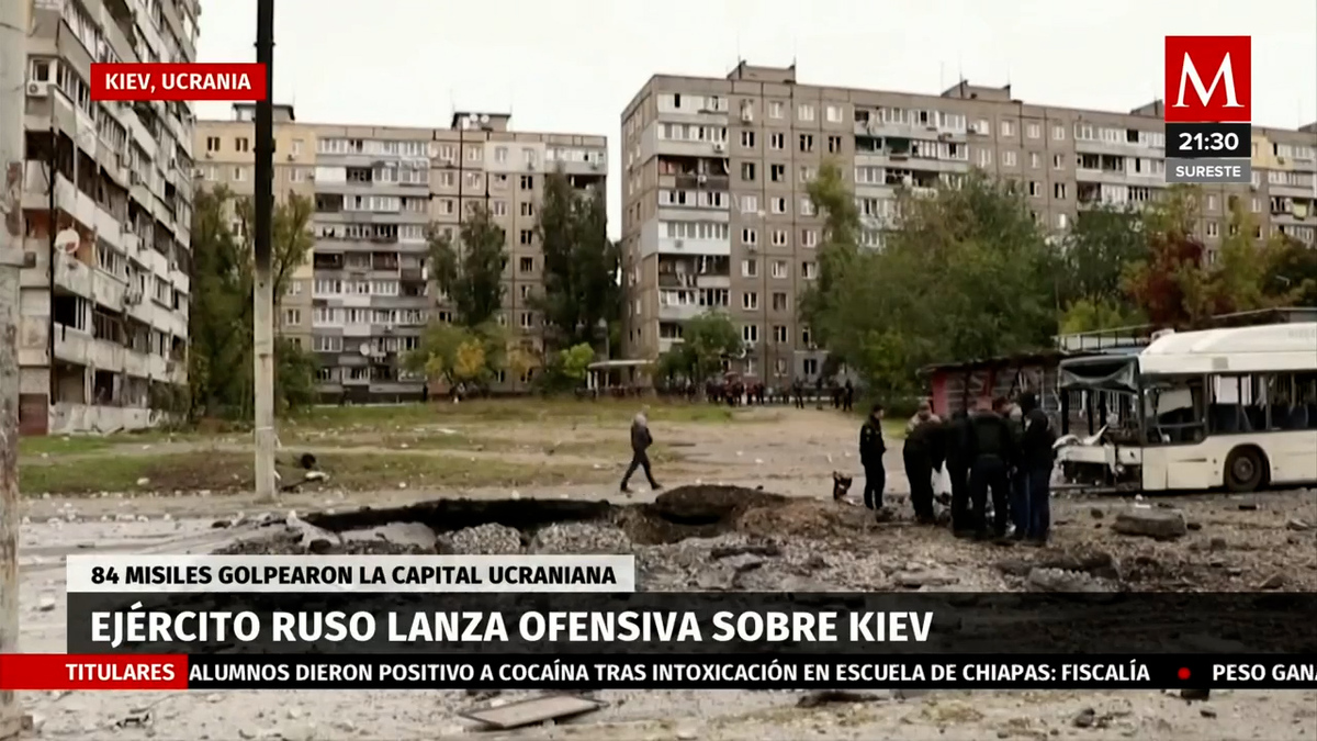 Rusia bombardea varias ciudades de Ucrania, incluida Kiev | VIDEOS