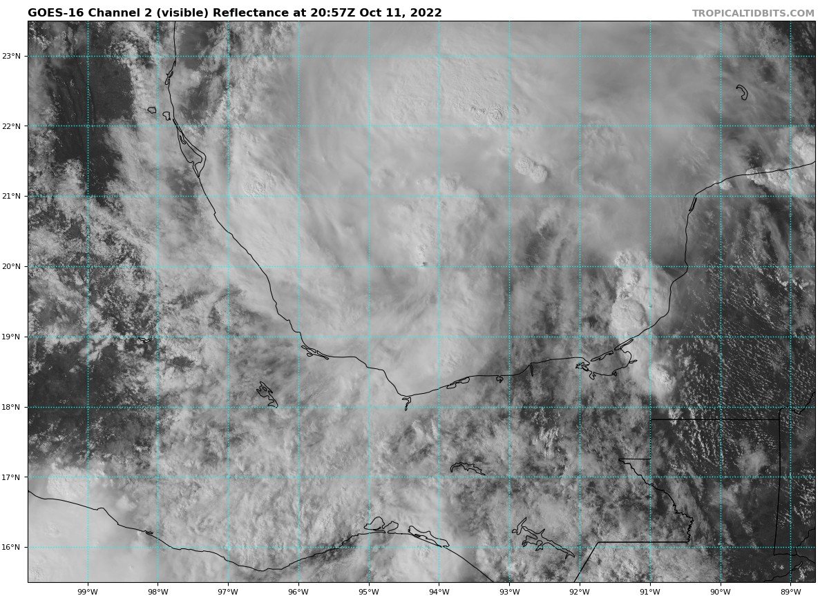 Tormenta tropical 'Karl'. (Twitter)