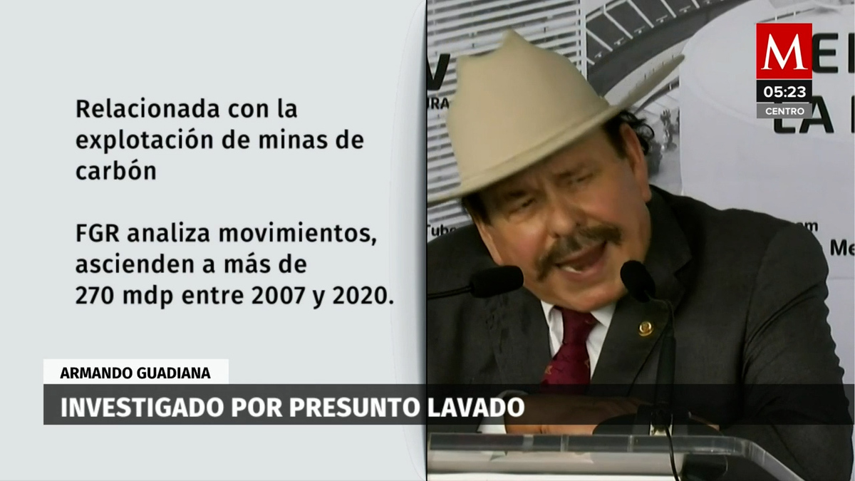 Armando Guadiana, en la mira de FGR por red de lavado de dinero