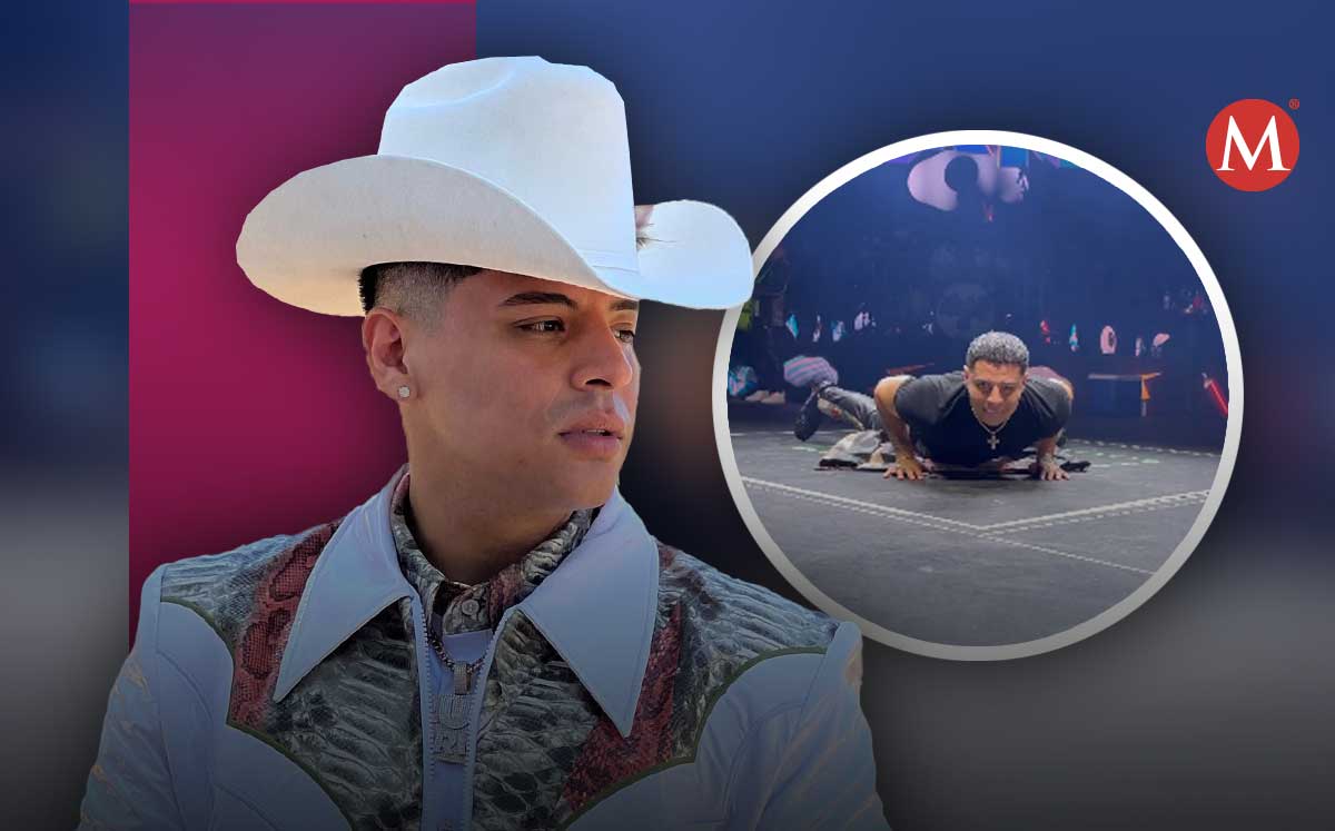El cantante resultó lastimado (Especial).