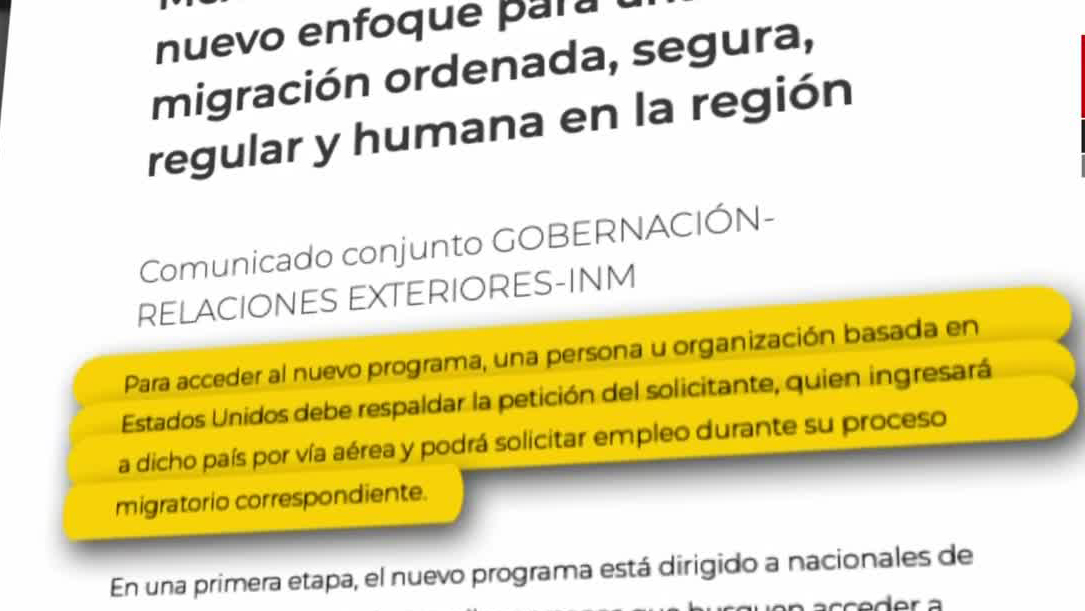 Estados Unidos otorgará visas a migrantes centroamericanos