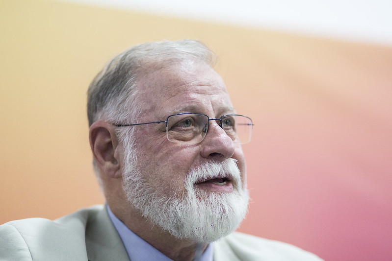 Exdirector de la Biblioteca Nacional de Argentina. (Foto: FIL Guadalajara)