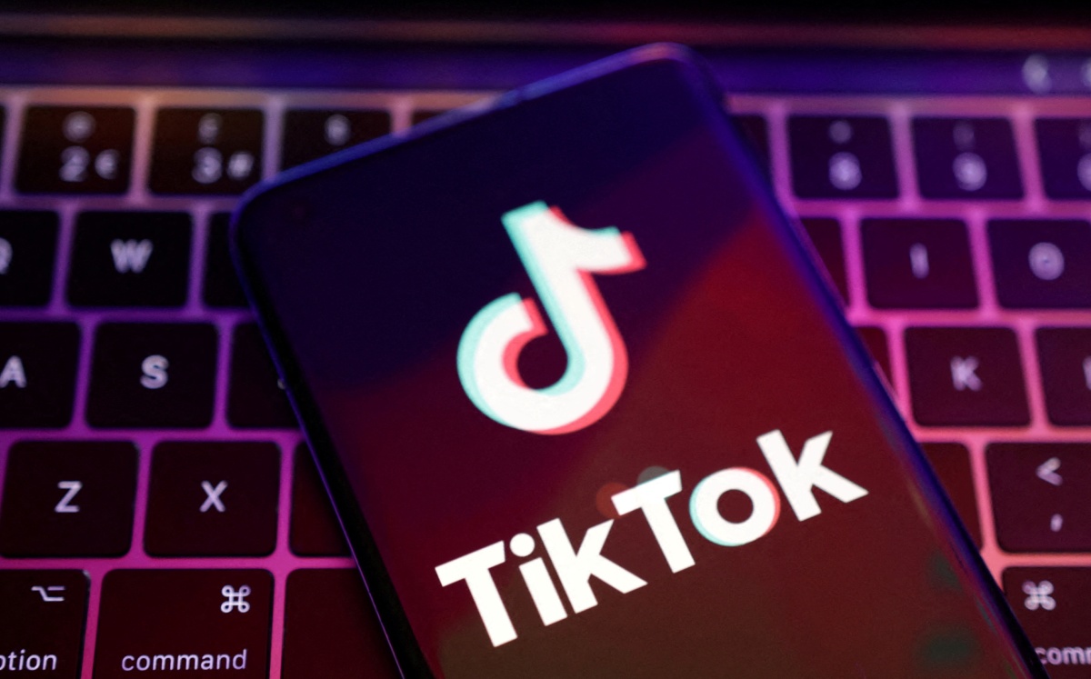 Logotipo de la aplicación TikTok tomada en agosto de 2022. Foto: (Reuters)
