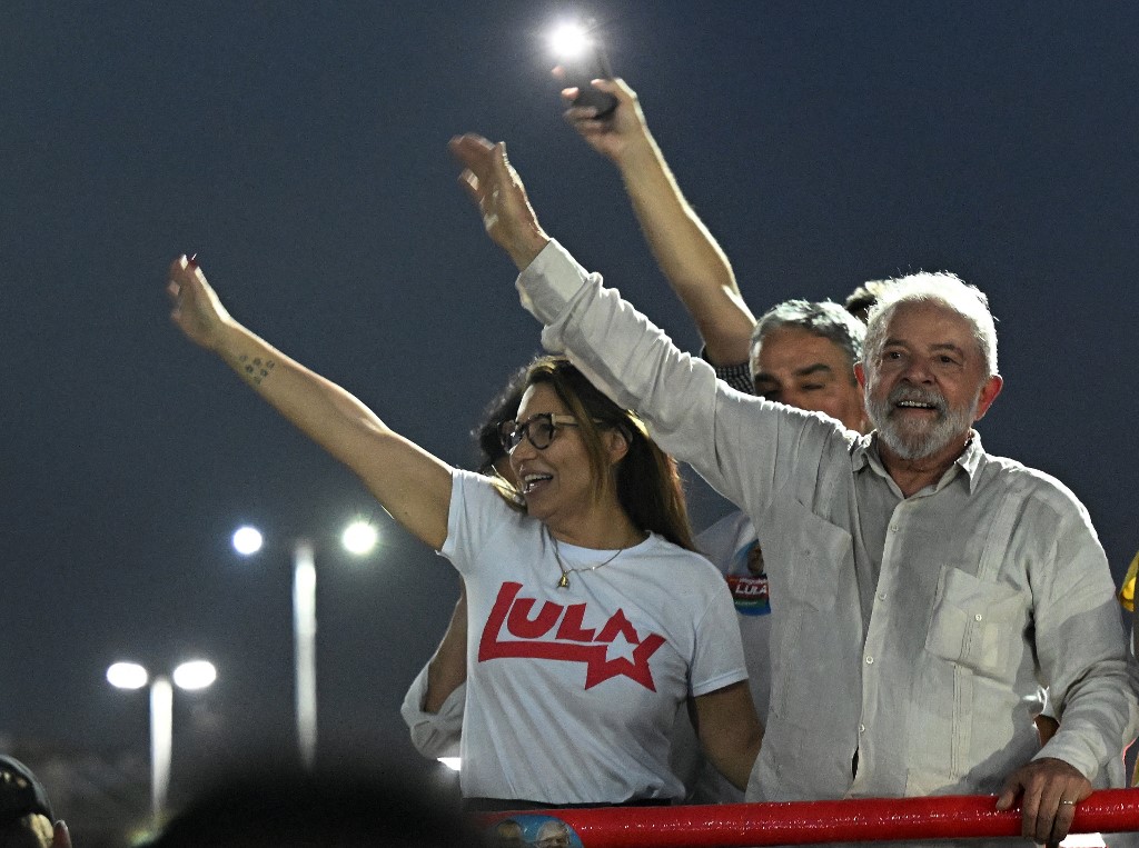 Luiz Inácio Lula da Silva busca ganar en la segunda vuelta de las elecciones presidenciales de Brasil. (AFP)