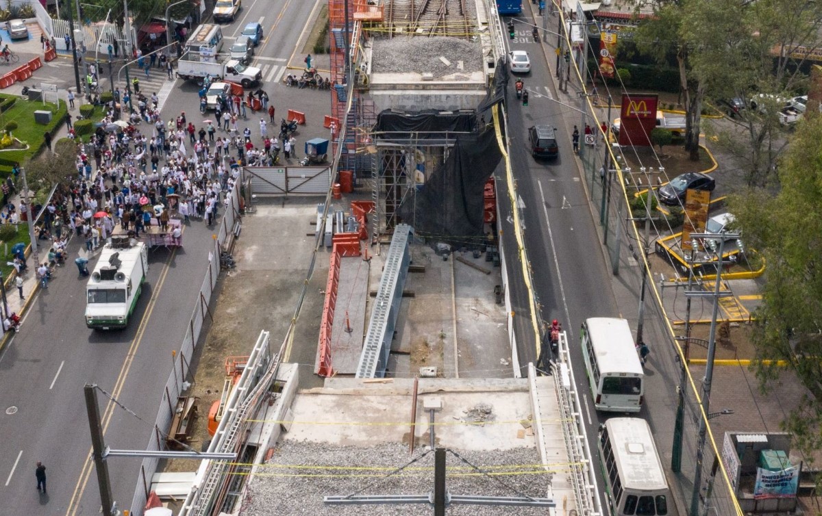 El peritaje de la empresa DNV señaló falta de pernos y grietas en la estructura de la L12. | Cuartoscuro