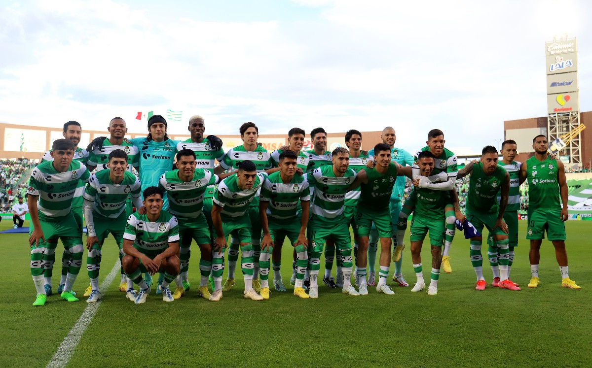Santos Laguna superó la meta de puntos que se tenía para el Apertura 2022. (Rolando Riestra)