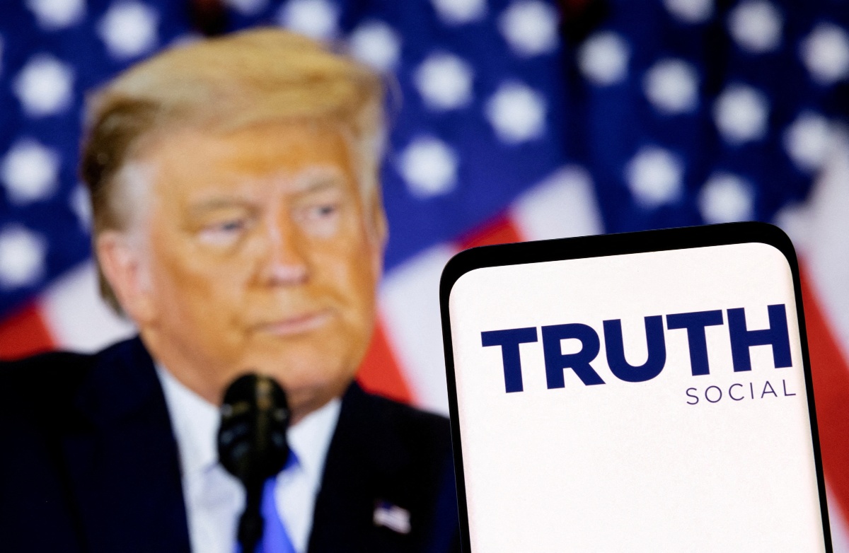 Truth Social, la red social de Donald Trump. (Reuters)