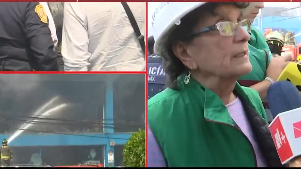 Ya fue controlado un 90 % del incendio de la alcaldía Alvaro Obregón