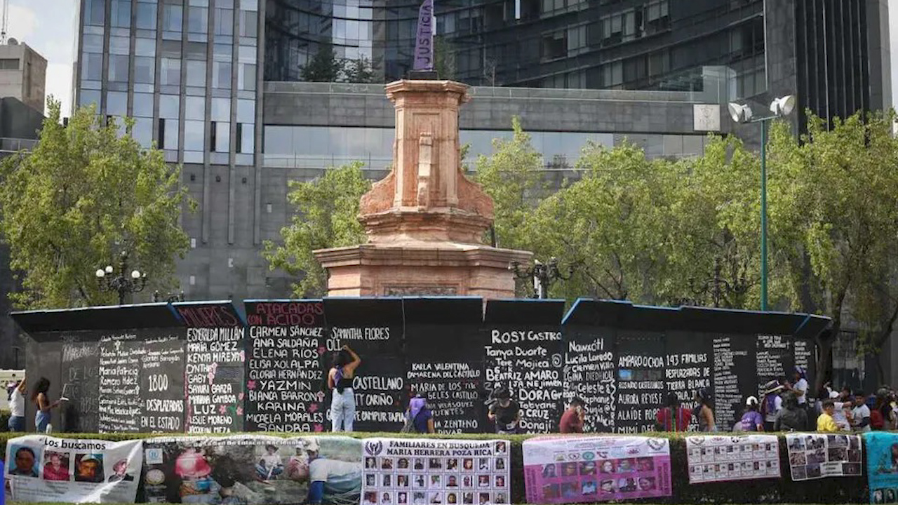 ¿Por qué exigen que se mantenga la glorieta de las mujeres que luchan en Paseo de la Reforma?