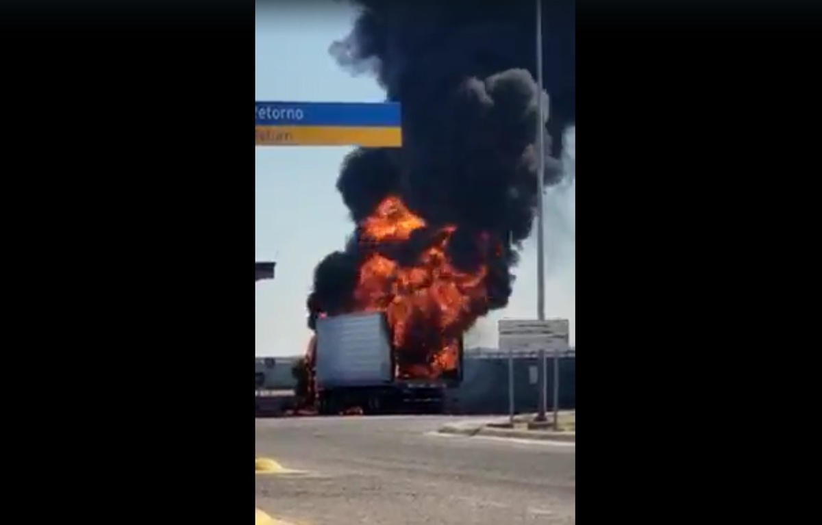 No se reportaron personas lesionadas. (Captura de pantalla)