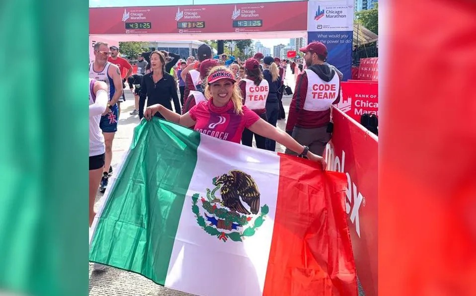 Perla González duró dos años con quimioterapia, no obstante, salió adelante y hoy es una super maratonista / Especial