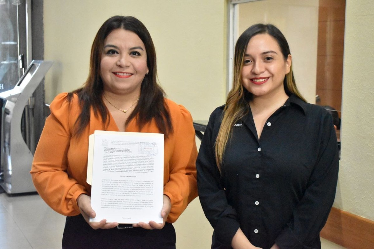 Presenta MC iniciativa para crear ley que aproveche las energías renovables. Foto: Especial