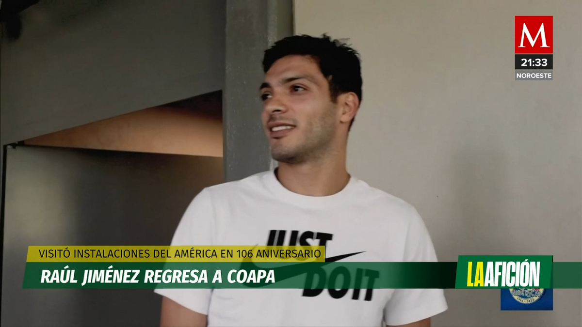 Raúl Jiménez regresa a Coapa