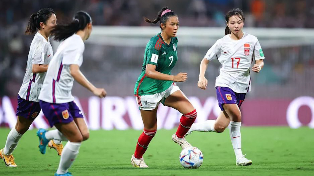Selección femenil Sub 17 tuvo amargo debut mundialista; México pierde ante China