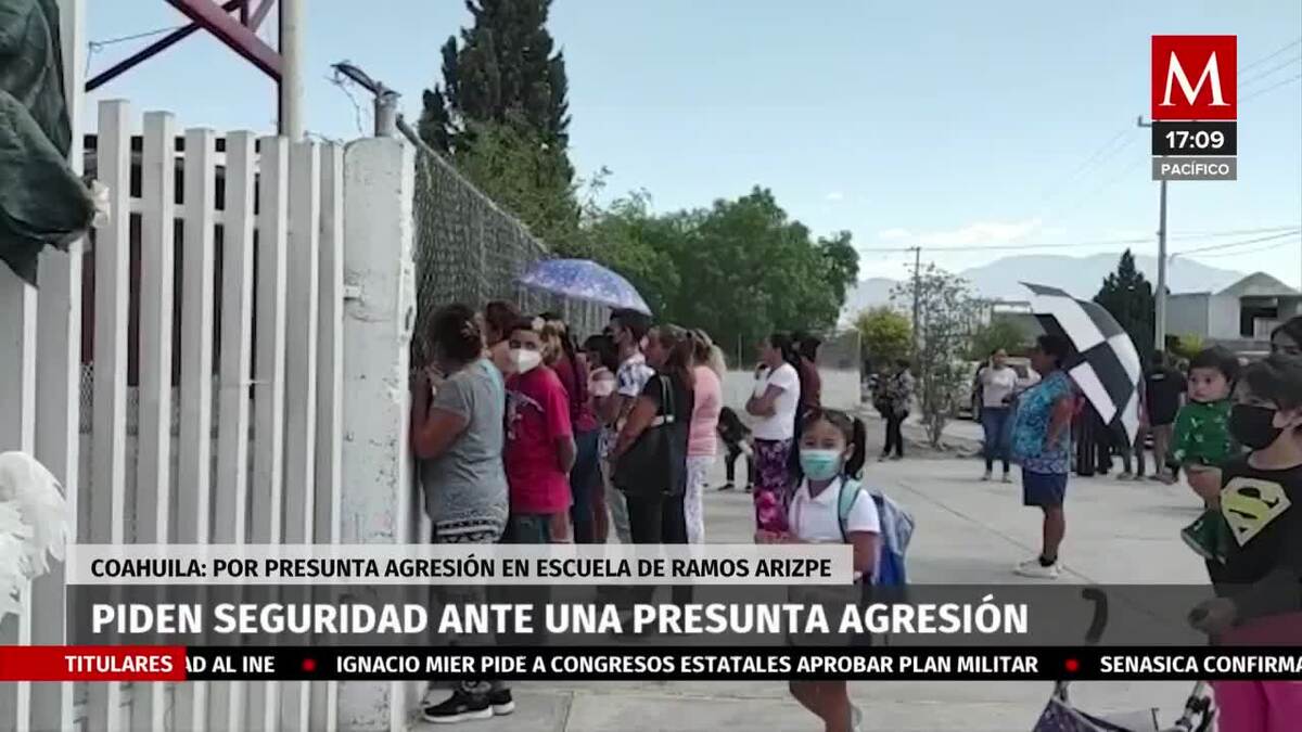 Alumnos de primaria se amenazan con armas blancas en Ramos Arizpe