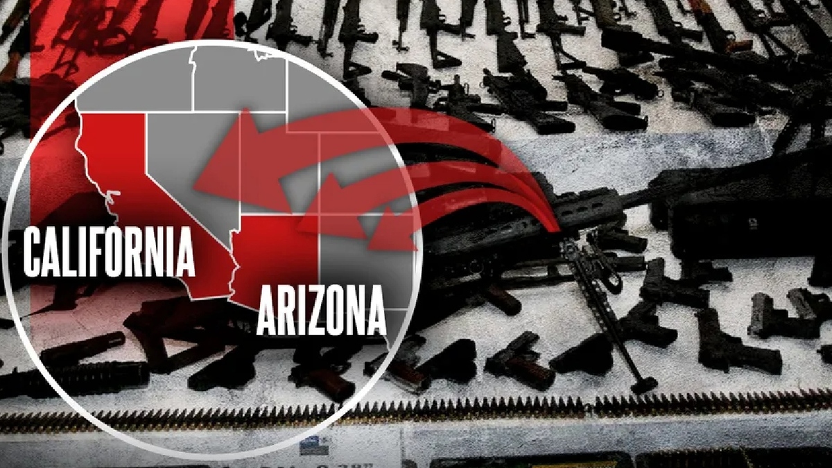 De Arizona a California: las rutas del tráfico de armas de EU