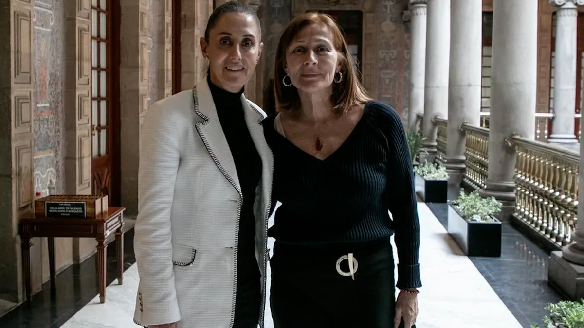 Claudia Sheinbaum se reúne con Tatiana Clouthier