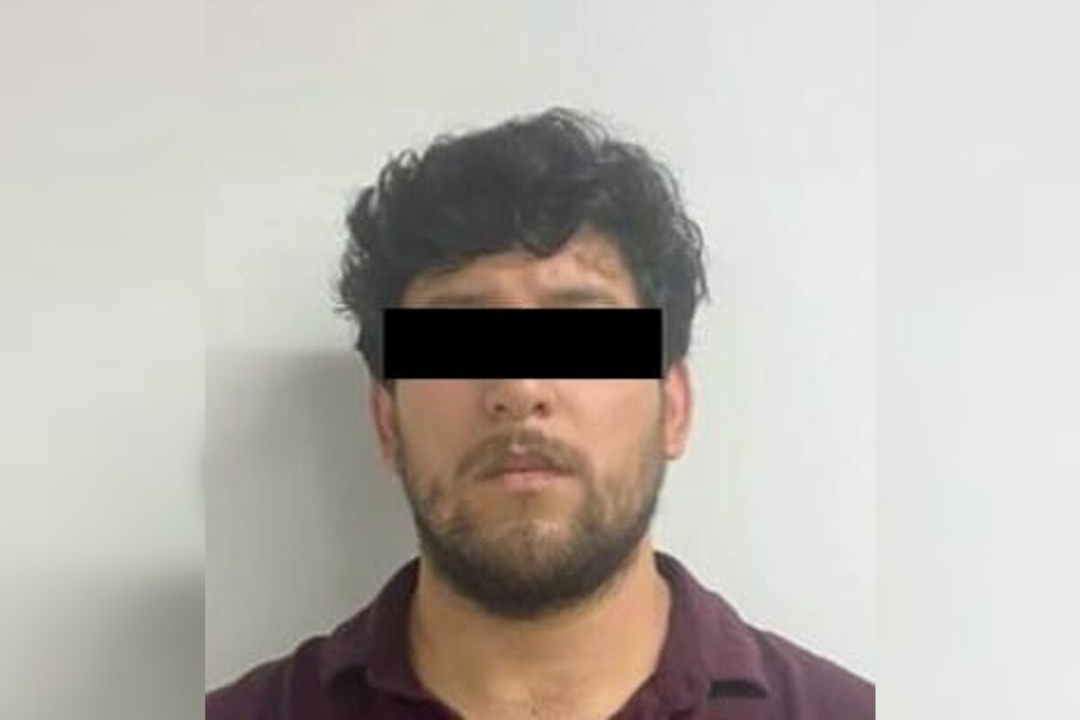 A disposición de un juez de Control permanece César Jaime N, de 32 años. Foto: Especial