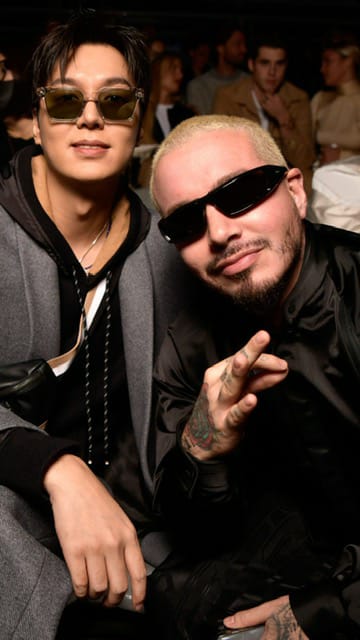 J Balvin en la presentación de BOSS en Milán. Especial