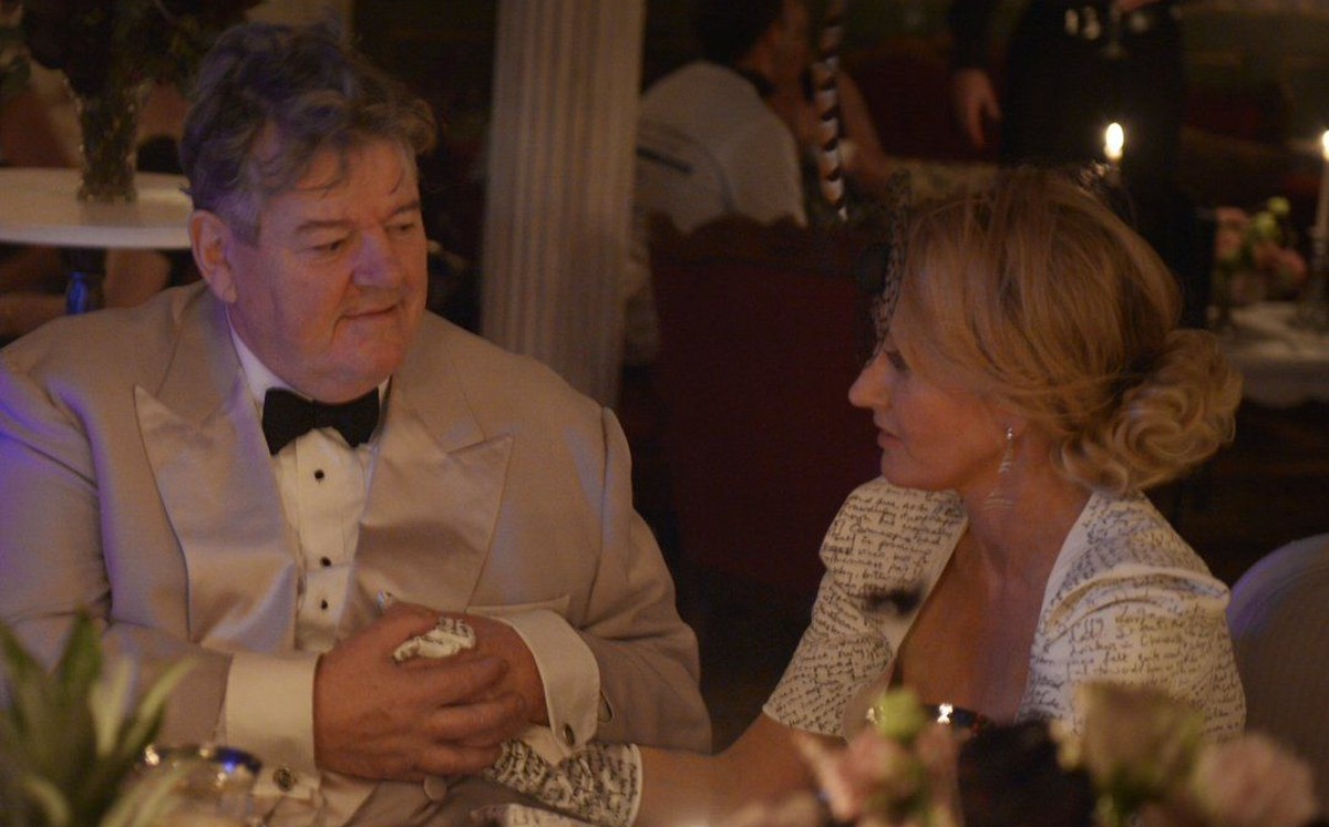 J.K. Rowling se despide de su amigo Robbie Coltrane (Twitter)