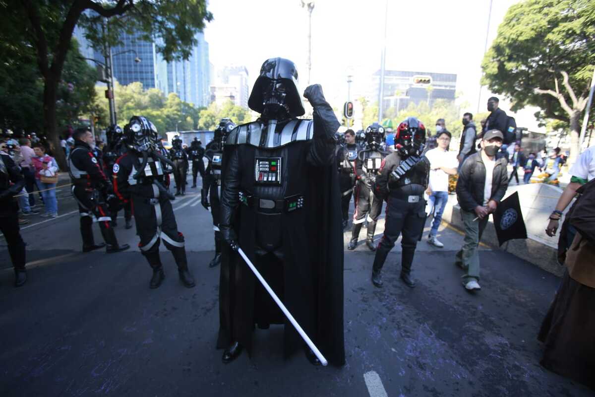 El desfile fue organizado por la 501st Legion Mexican Garrison. (Juan Carlos Bautista)