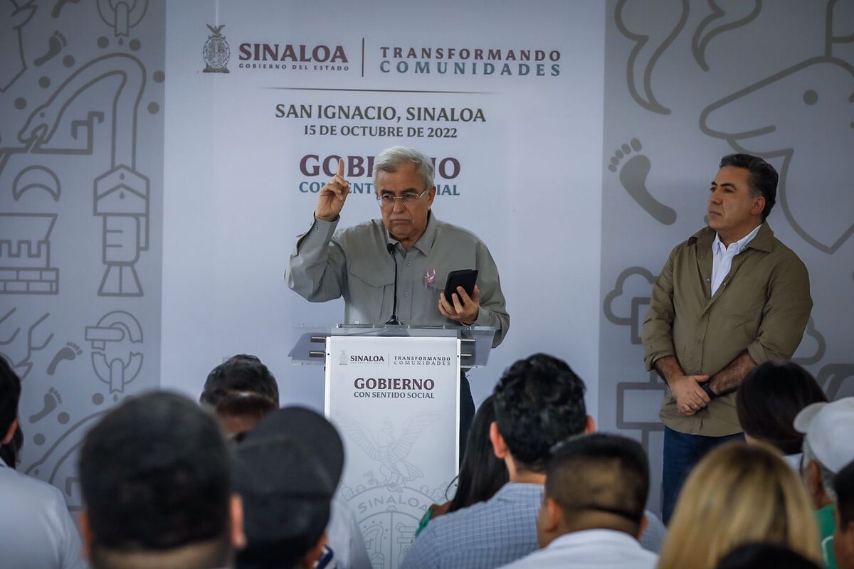 El gobernador Rubén Rocha Moya. (Especial)