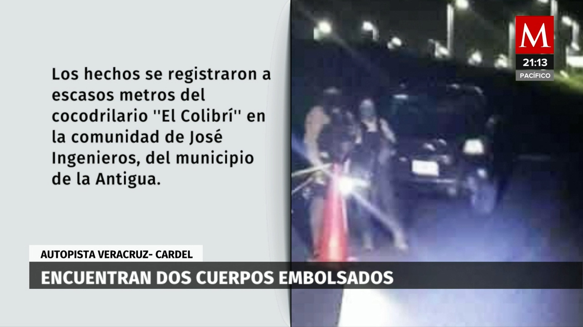 En Veracruz, hallan dos cuerpos en bolsas en La Antigua