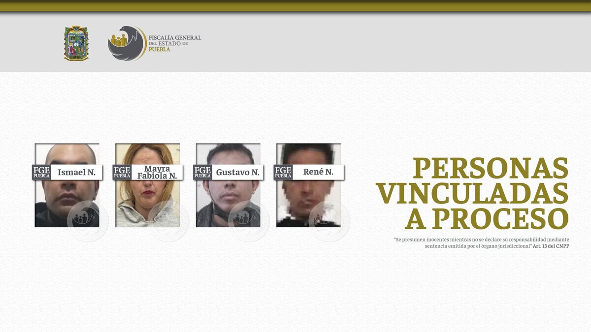 Fiscalía de Puebla vincula a 5 personas | Especial
