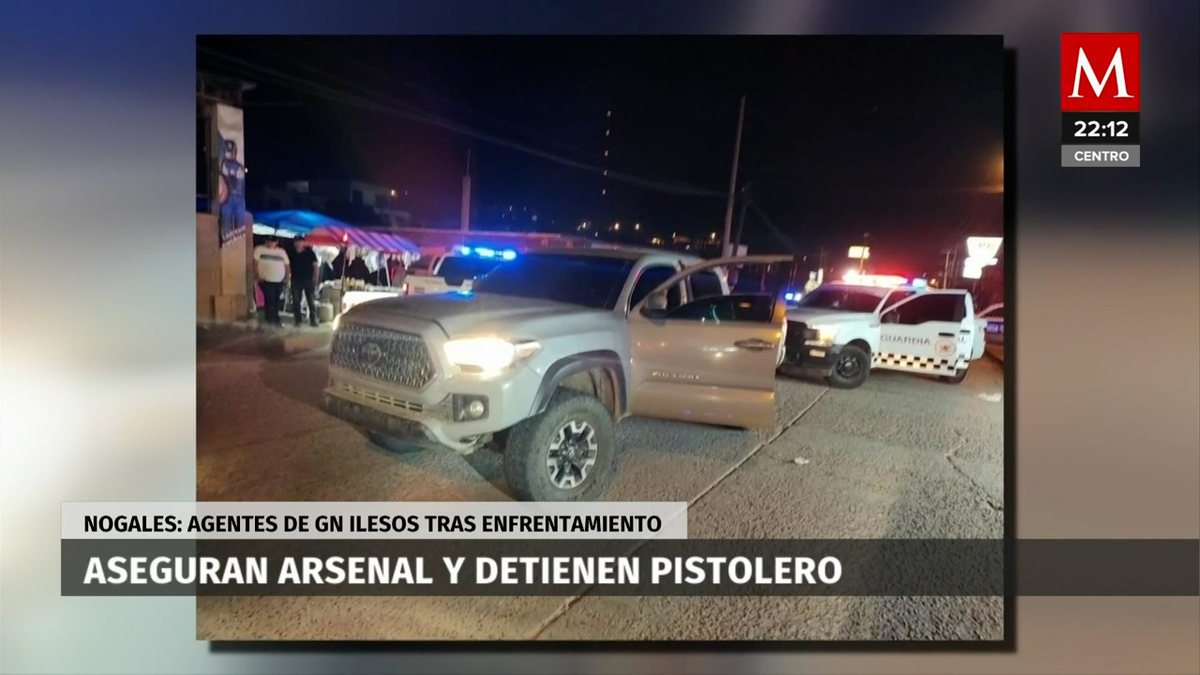 Nogales. Detienen a un hombre y aseguran armamento