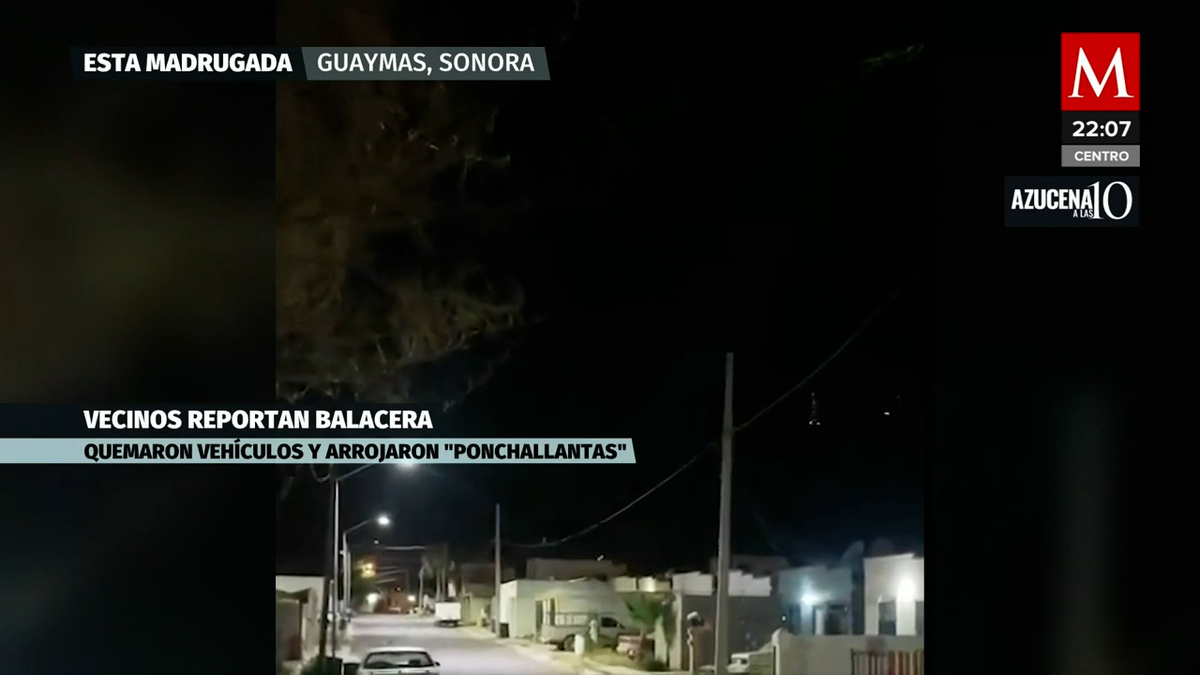 En Sonora se registra una nueva jornada violenta