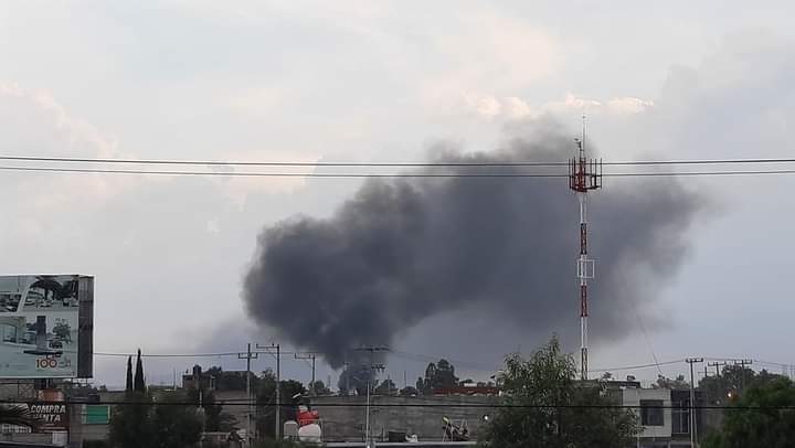 Incendio en Tultitlán.