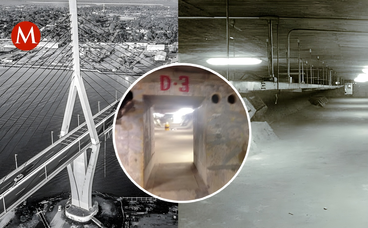 Puente Tampico: ¿Un túnel secreto debajo del puente conecta Tamaulipas con Veracruz? | Fotos: Redes sociales