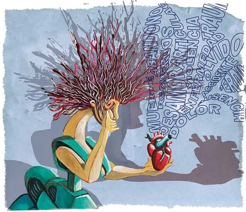 El recuerdo, cuando la pesadumbre abraza, no sólo es memoria, es la vida misma. | Sergio Bordón