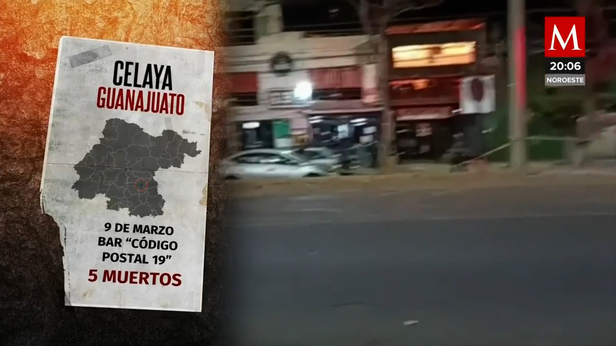 Se han registrado 6 multihomicidios en bares de Guanajuato en tiempos