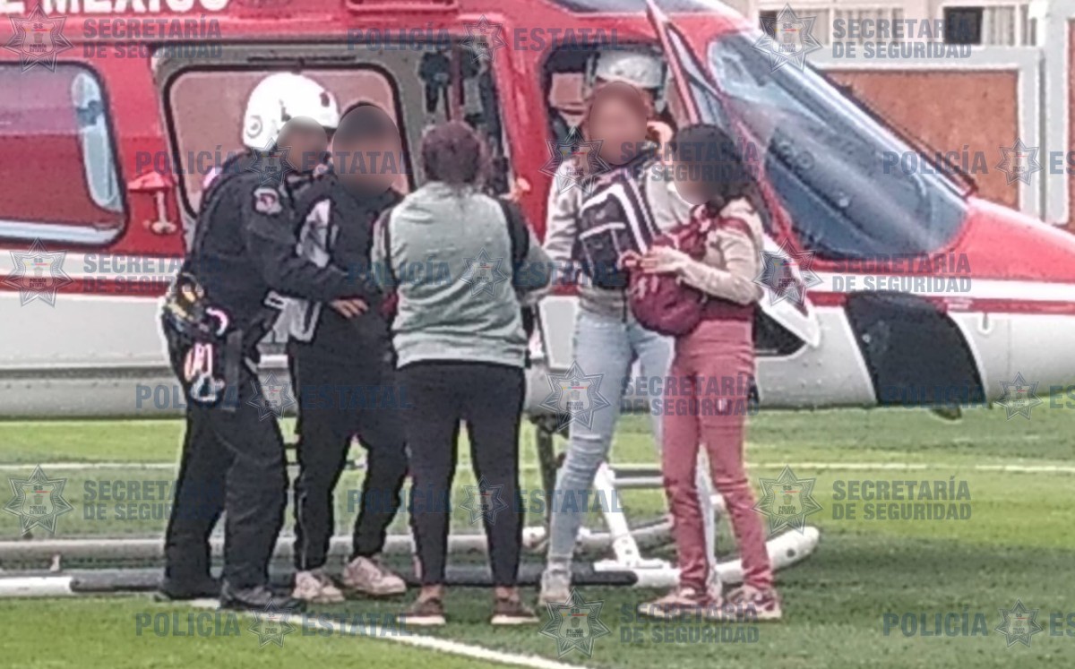 Los turistas fueron encontrados en la zona boscosa de Ocuilán. | Especial