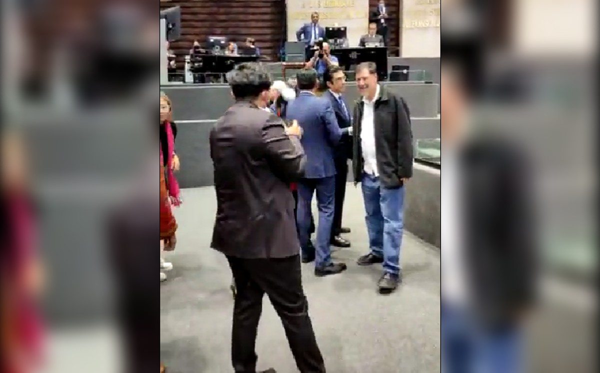 La confrontación tuvo su origen en las participaciones de ambos diputados en tribuna. | Twitter