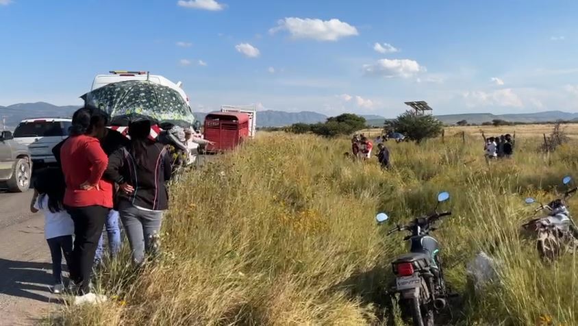 El accidente ocurrió aproximadamente en el kilómetro 23 de la carretera a El Mezquital.