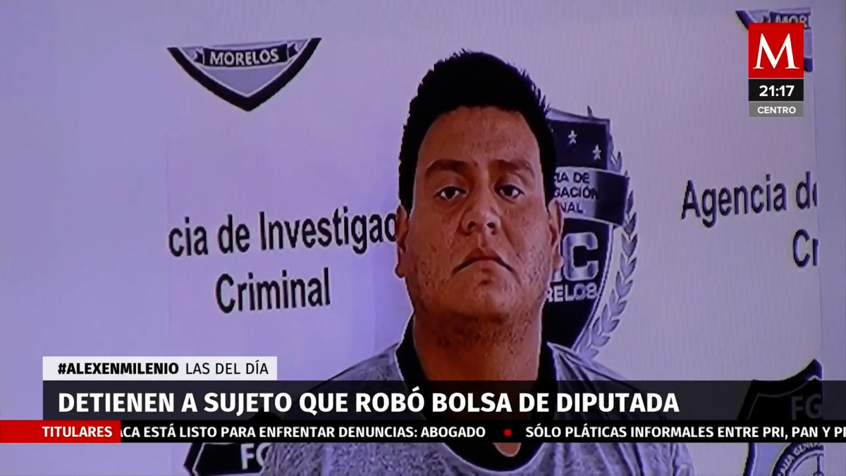 Gabriela Marín: Detienen a hombre que robó pertenencias de diputada