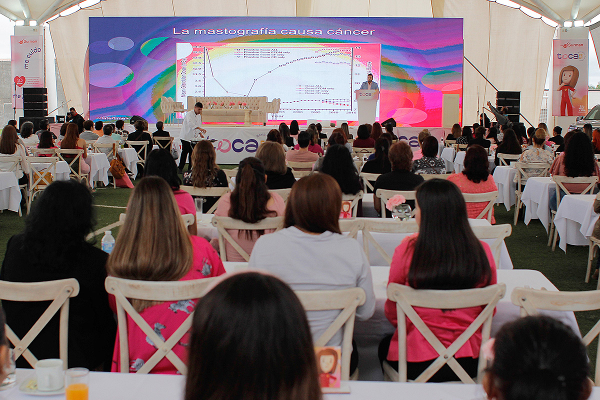 Llega a Torreón sexta edición del 'Toca Fest'; promueve detección oportuna del cáncer de mama. | Manuel Guadarrama