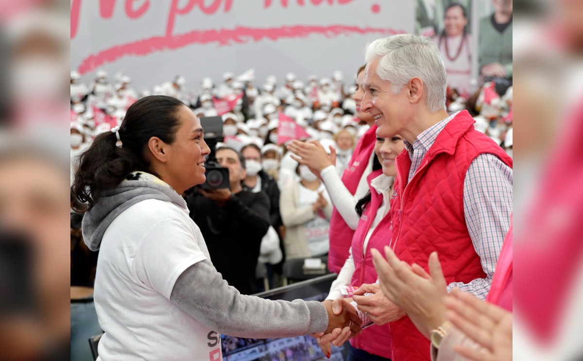 Más de 586 mil mujeres de toda la entidad mexiquense que reciben este apoyo.